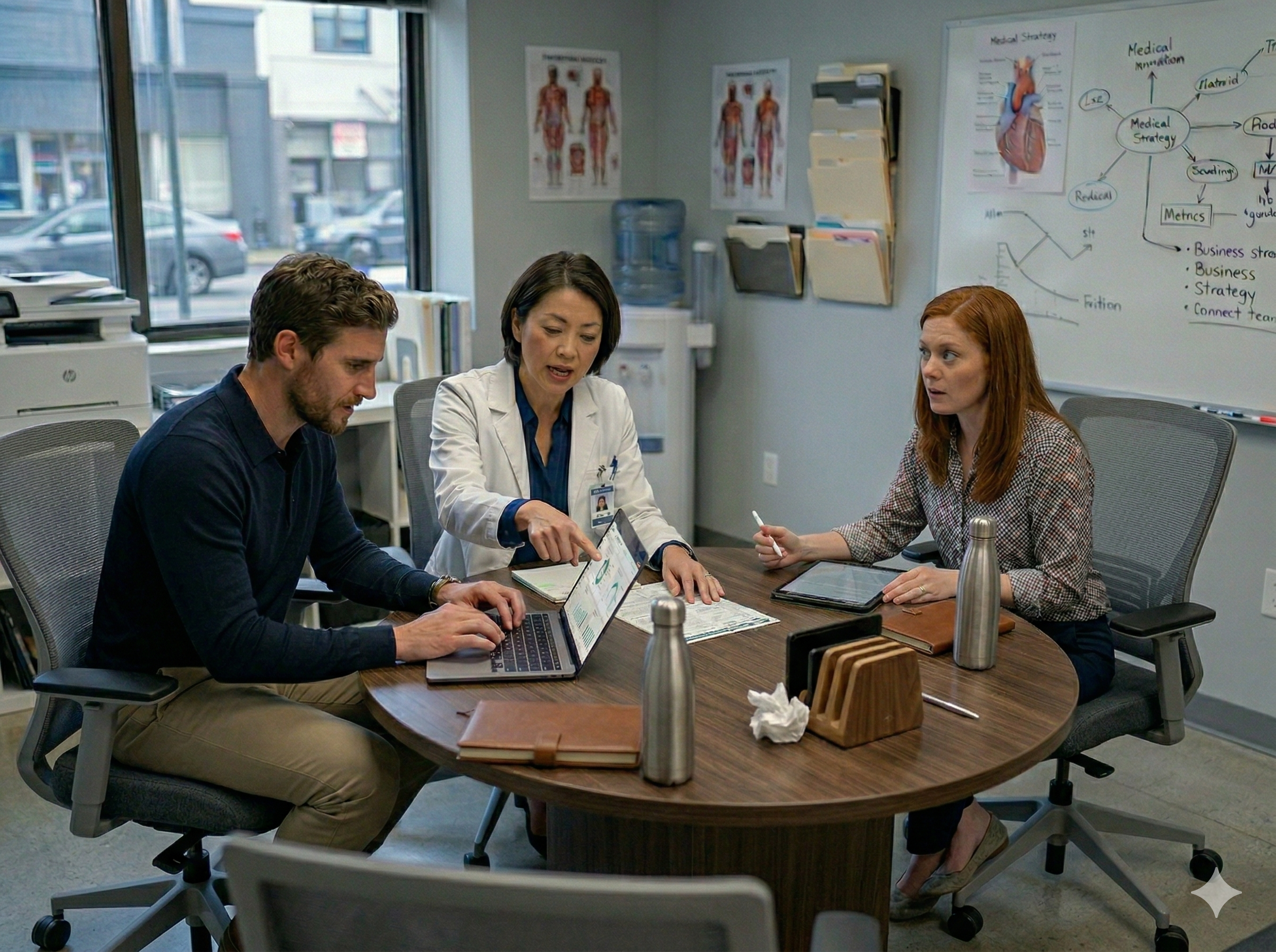 Modern strategic partnership approach for medical practices